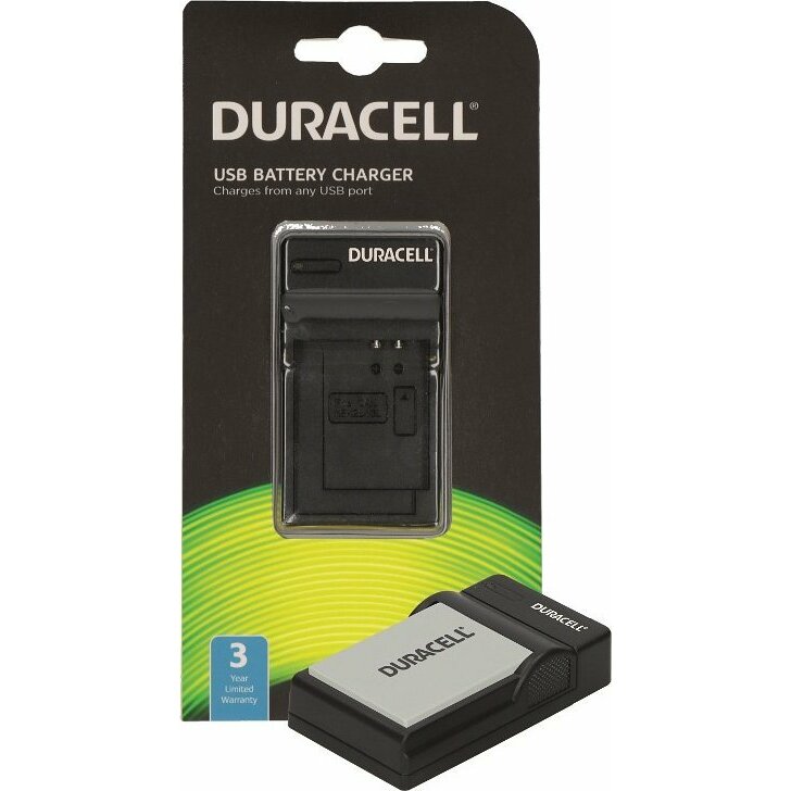 Duracell Charger with USB Cable for