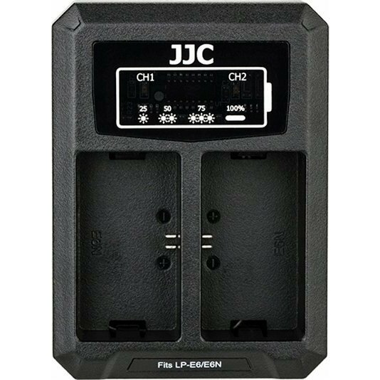 Aparatu JJC dwuowa DCH-LPE6 do LP-E6