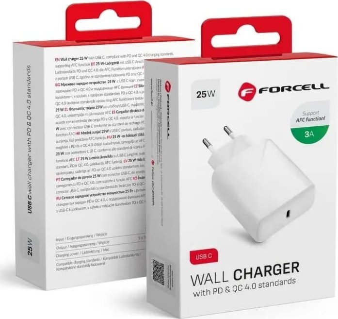 ForCell 1x USB-C 25W (TFK-TC-20WPD) |