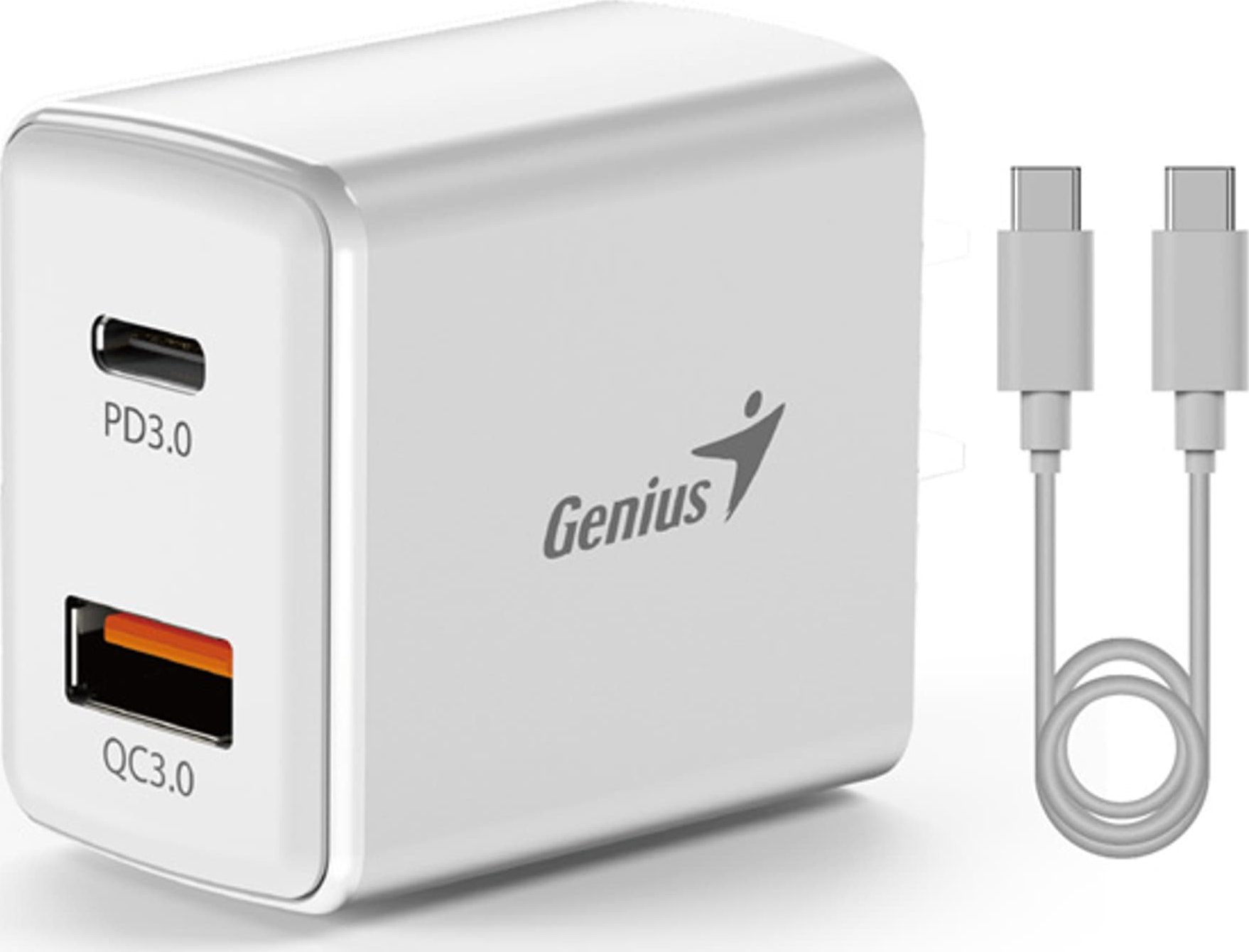 Genius PD-20ACP 1x USB-A 1x USB-C