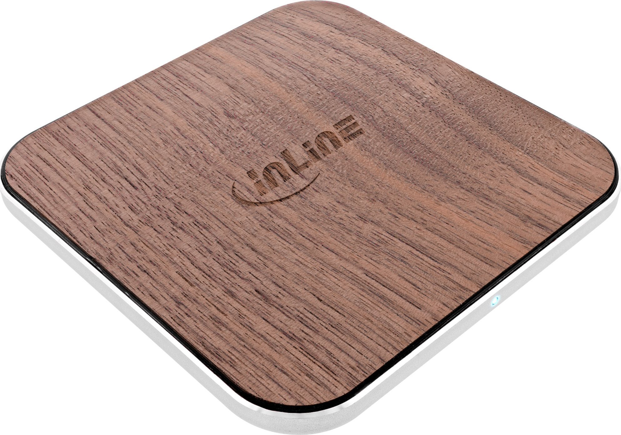 InLine Qi Woodcharge  1x USB-C 15W