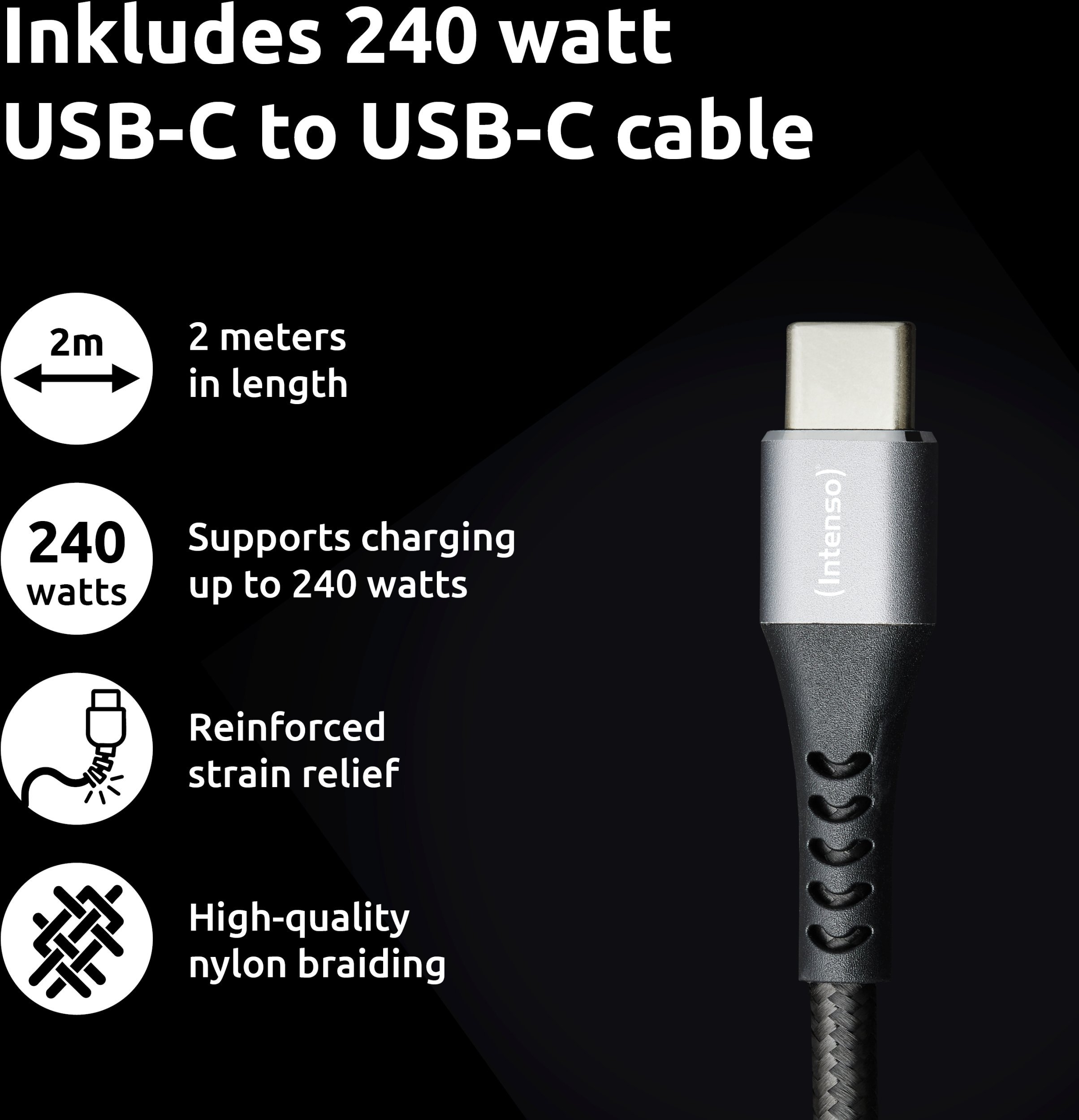 Intenso Power 100W GaN 2x USB-C