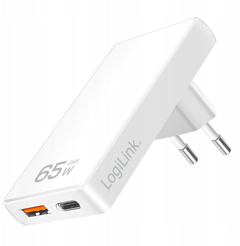 LogiLink GaN Slim 1x USB-A 1x