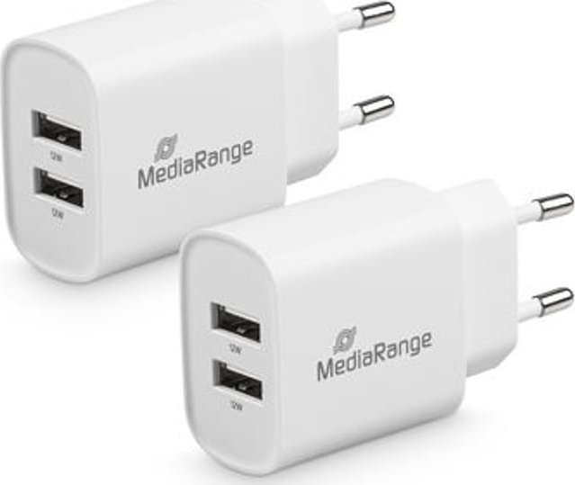 MediaRange 2x USB-A 12W (MRMA114) |
