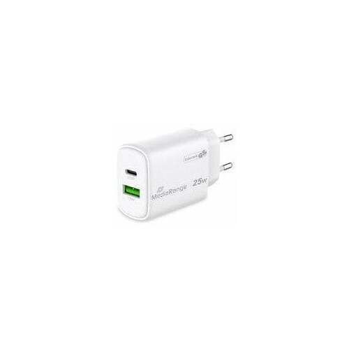 MediaRange GaN 1x USB-A 1x USB-C