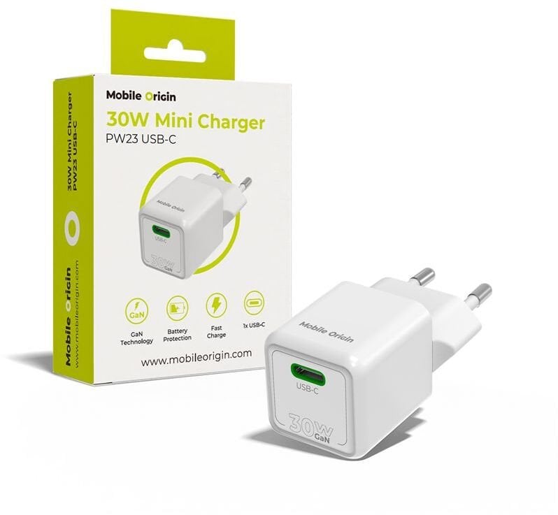 Mobile Origin 30W Mini Charger PW23