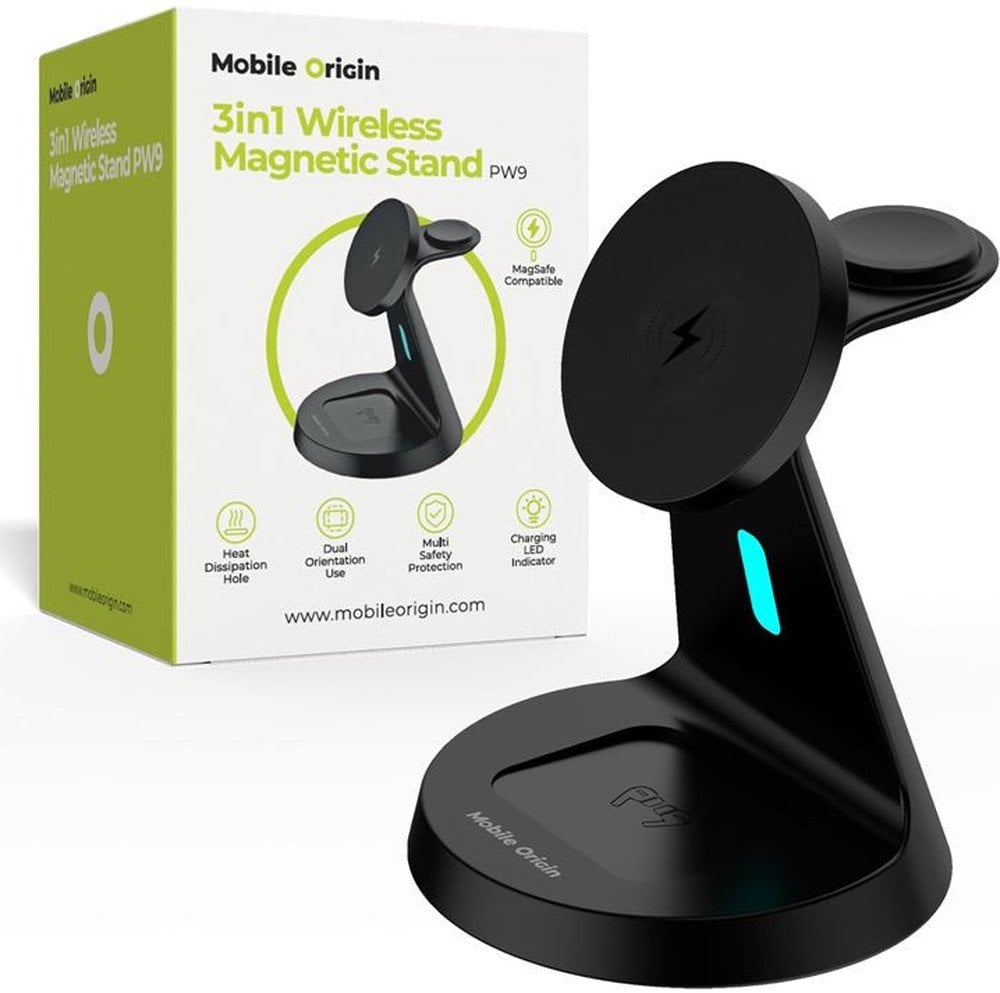 Mobile Origin 3in1 Wireless Magnetic Stand