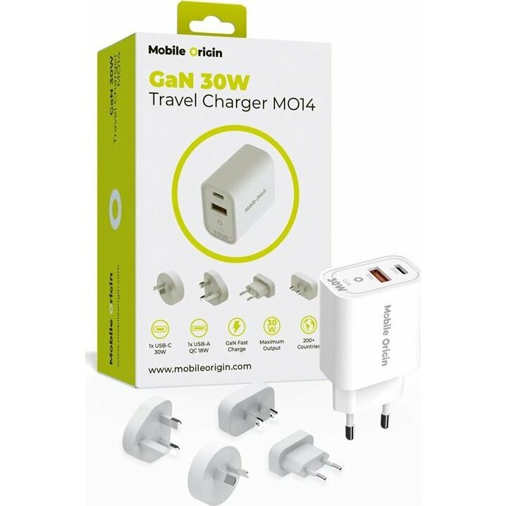 Mobile Origin FRL-TRVL30W-MO14 1x USB-A 1x