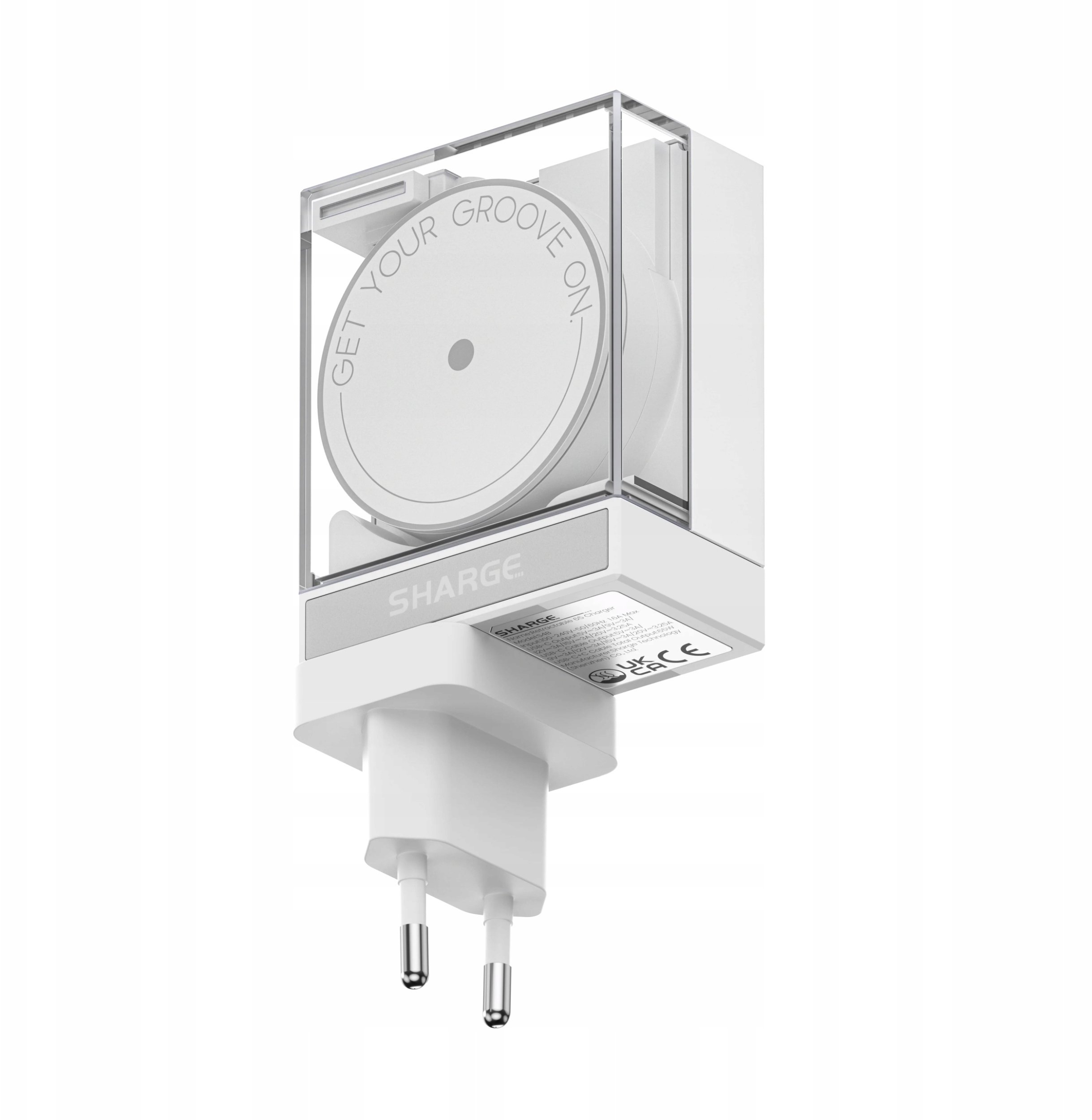 PowerNeed SHARGE Retractable 65 GaN Charger