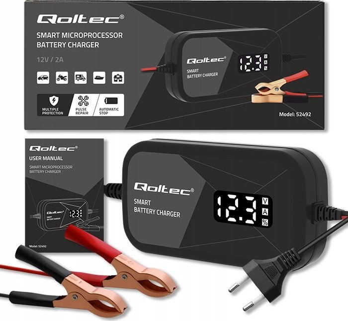 Qoltec mikroprocesorowa 12V | 2A |