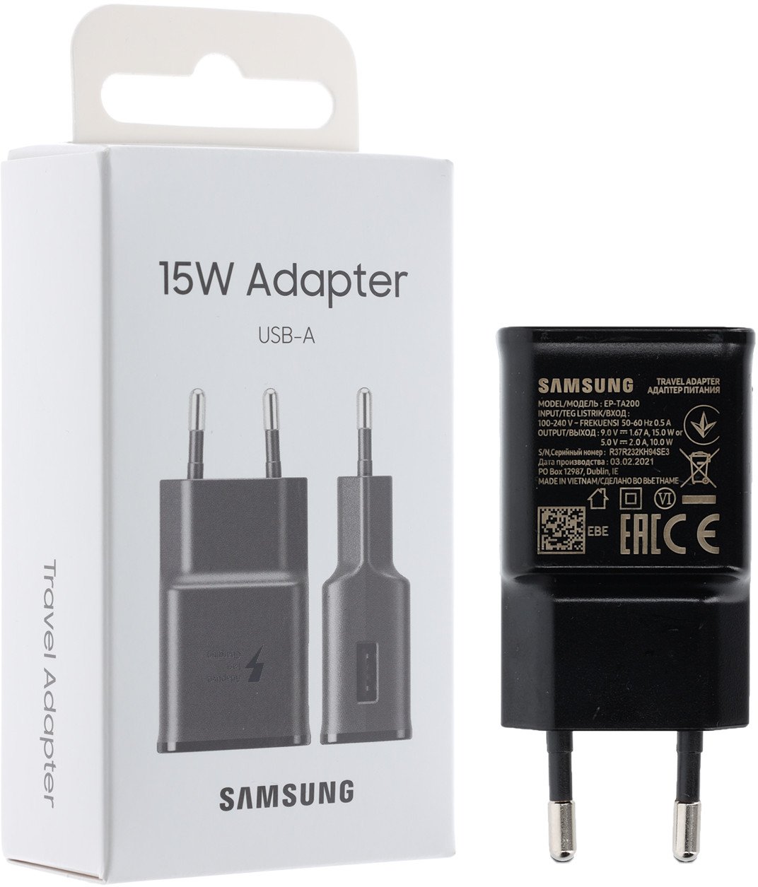 Samsung EP-TA200 1x USB-A 2 A