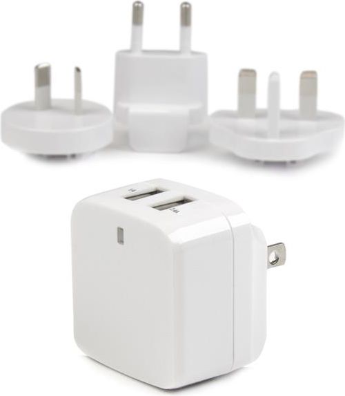 StarTech 2x USB-A 1 A (USB2PACWH)