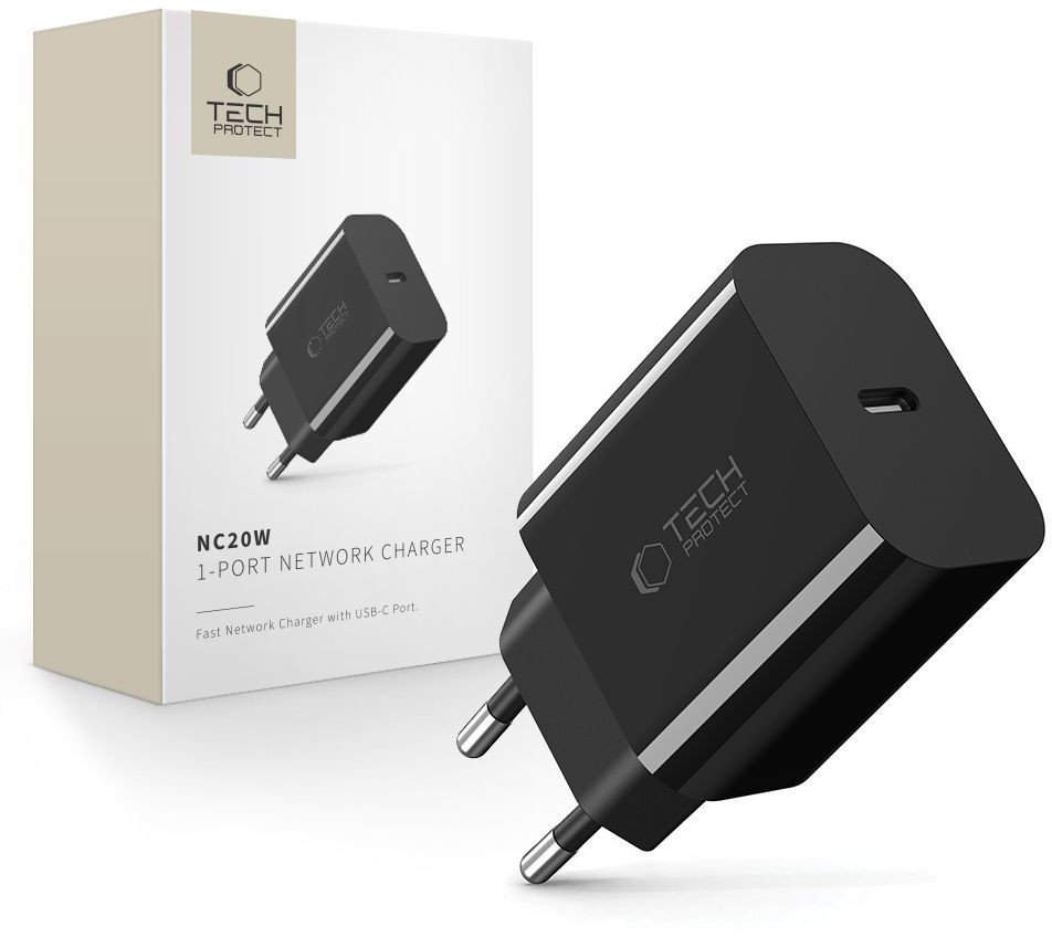 Tech-Protect NC20W 1x USB-C 20W (THP4356)