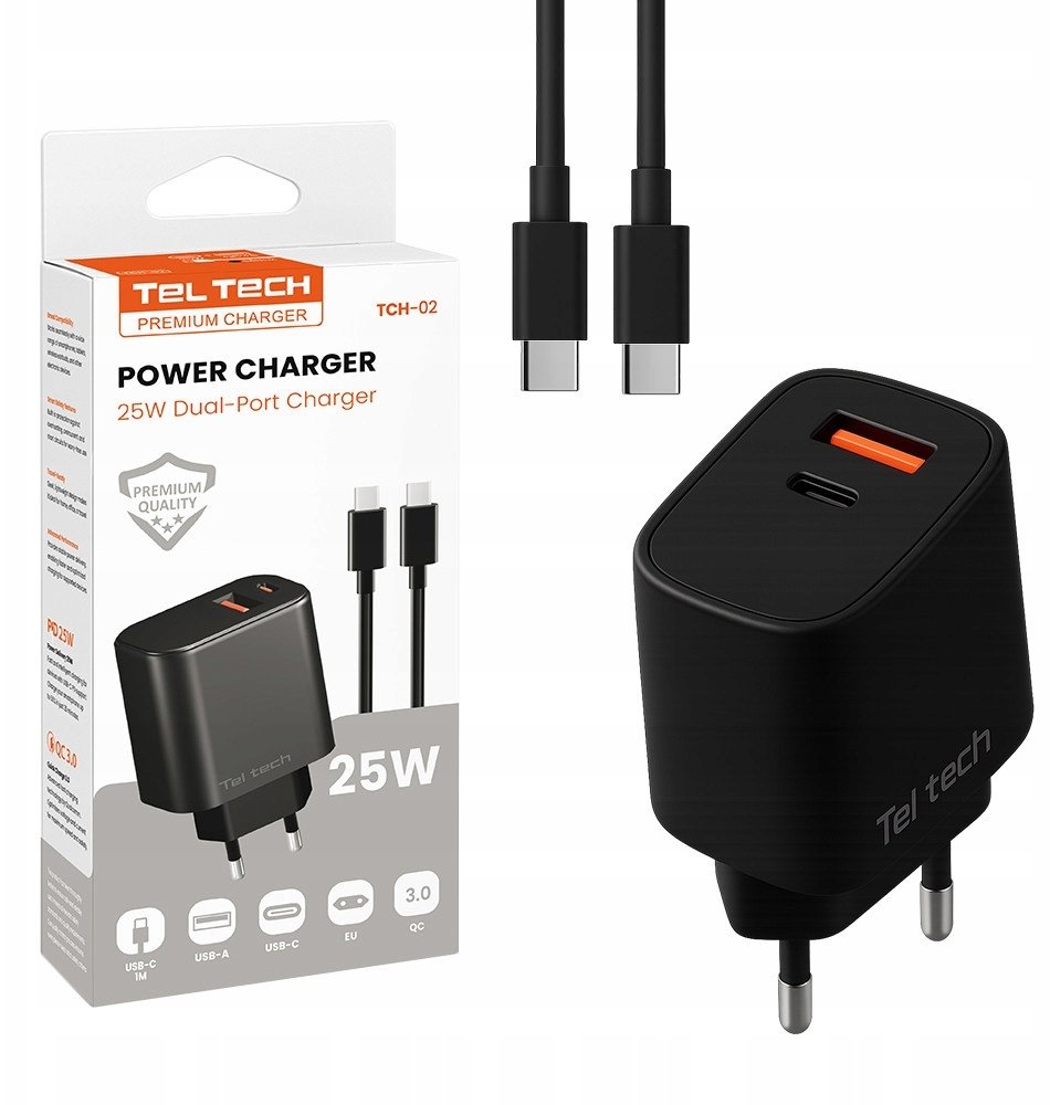 Teltech Teltech sieciowa USB / Typ-C