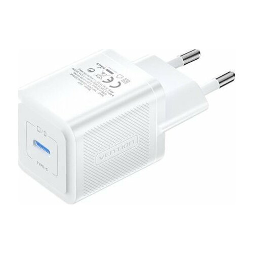 MOBILE CHARGER WALL 20W USB-C/1P WHITE