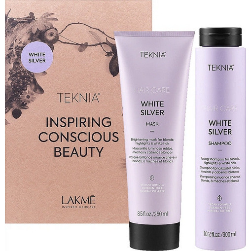 LAKME Lakmé Teknia White Silver Komplekts