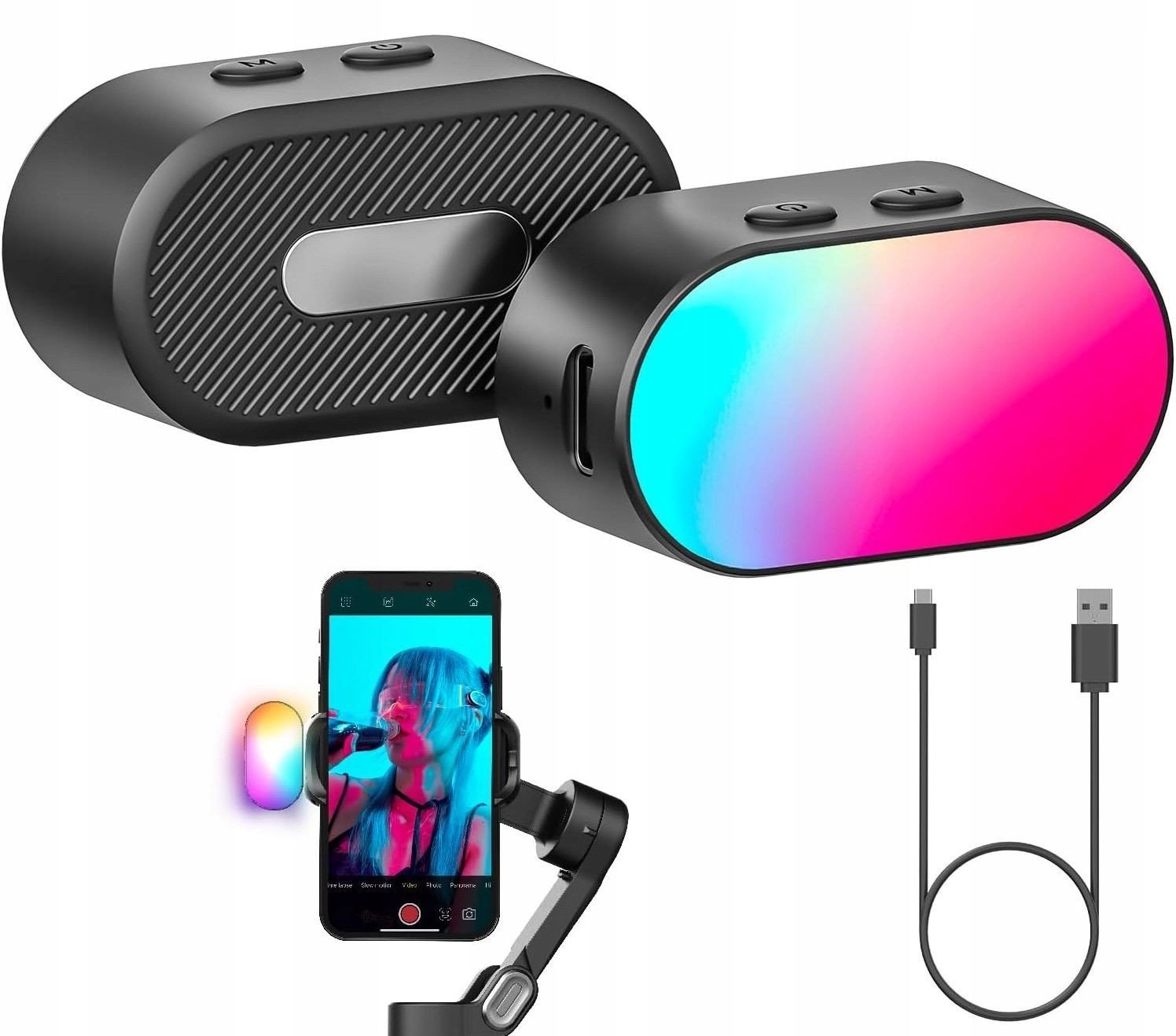 Studyjna  RGB  LED do Gimbala Smart