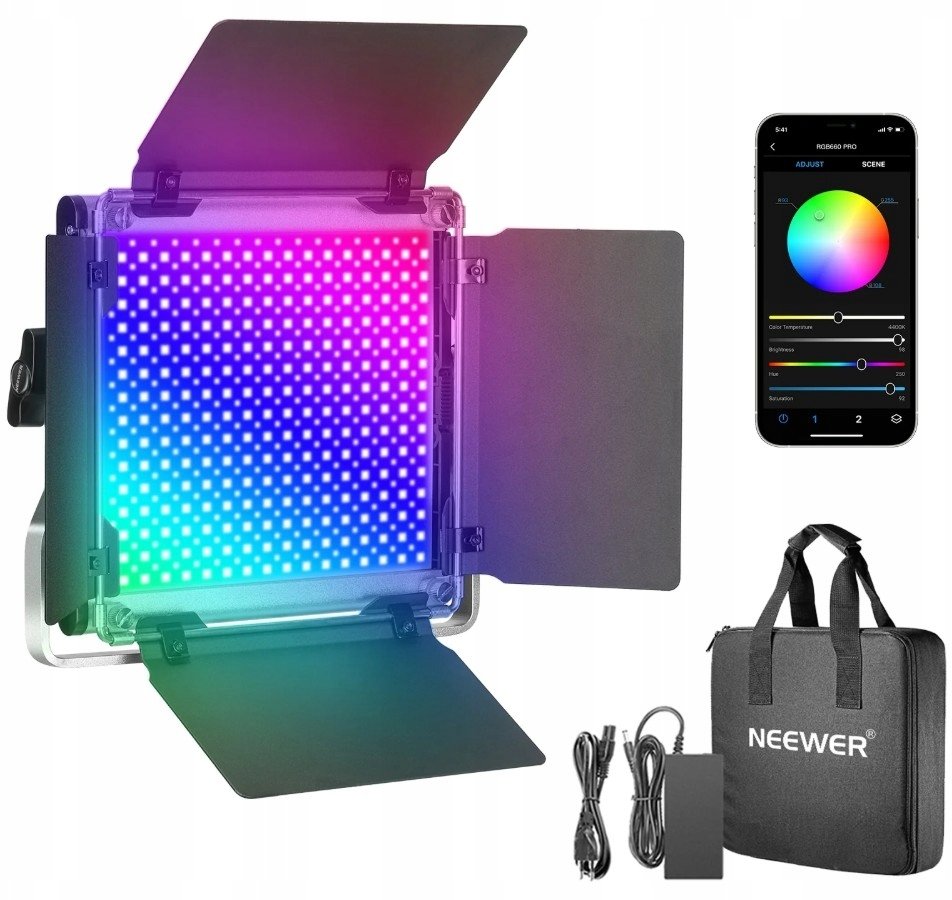 Studyjna Neewer Mocna  Led 660 Diod