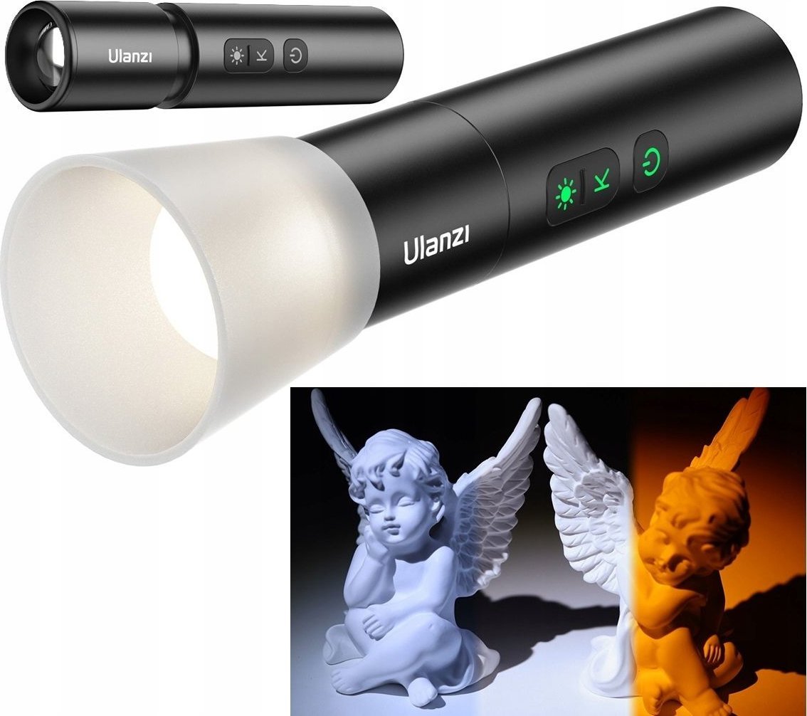 Studyjna Ulanzi  Fotograficzna LED 2000k-5500k-8000k (Lm07)