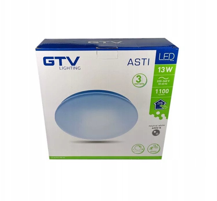 Sufitowa GTV O plafoniera z mikrofalowym