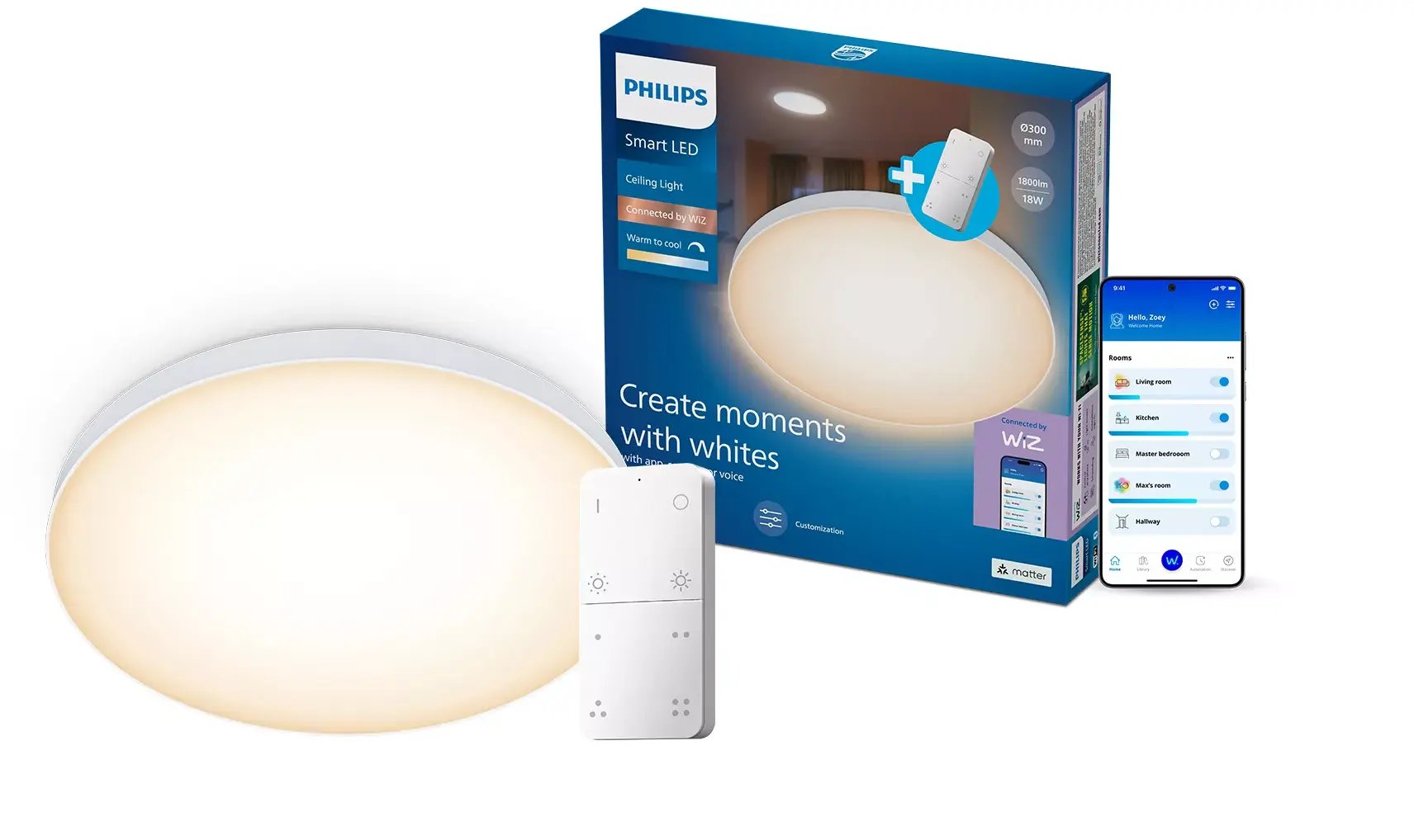 Sufitowa Philips Ceiling 18W 2700-6500K 1800LM