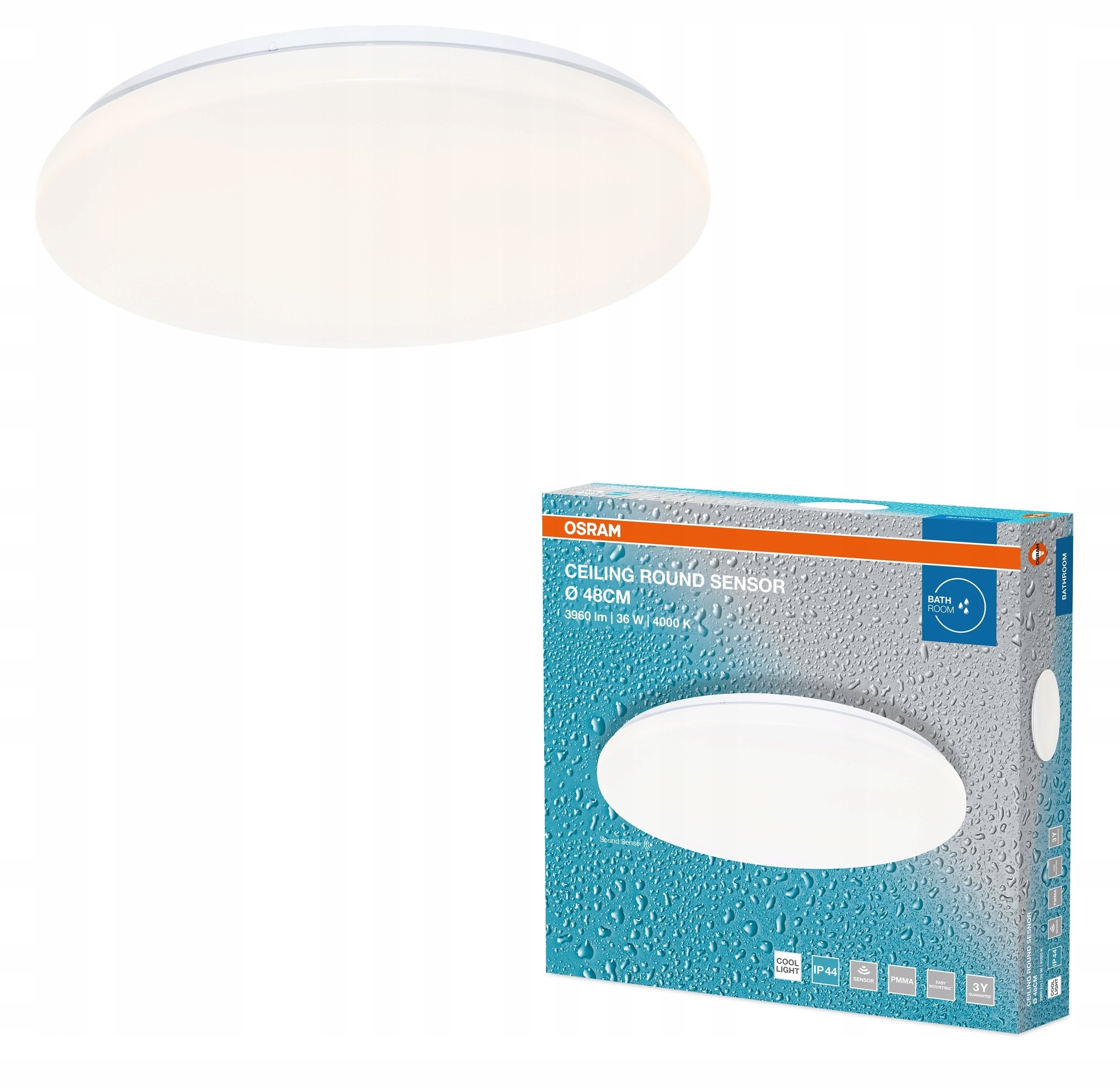 Sufitowa VTAC Plafon LED ceiling round