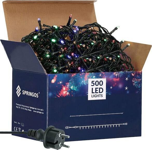 Lampki choinkowe Springos Lampki choinkowe 500