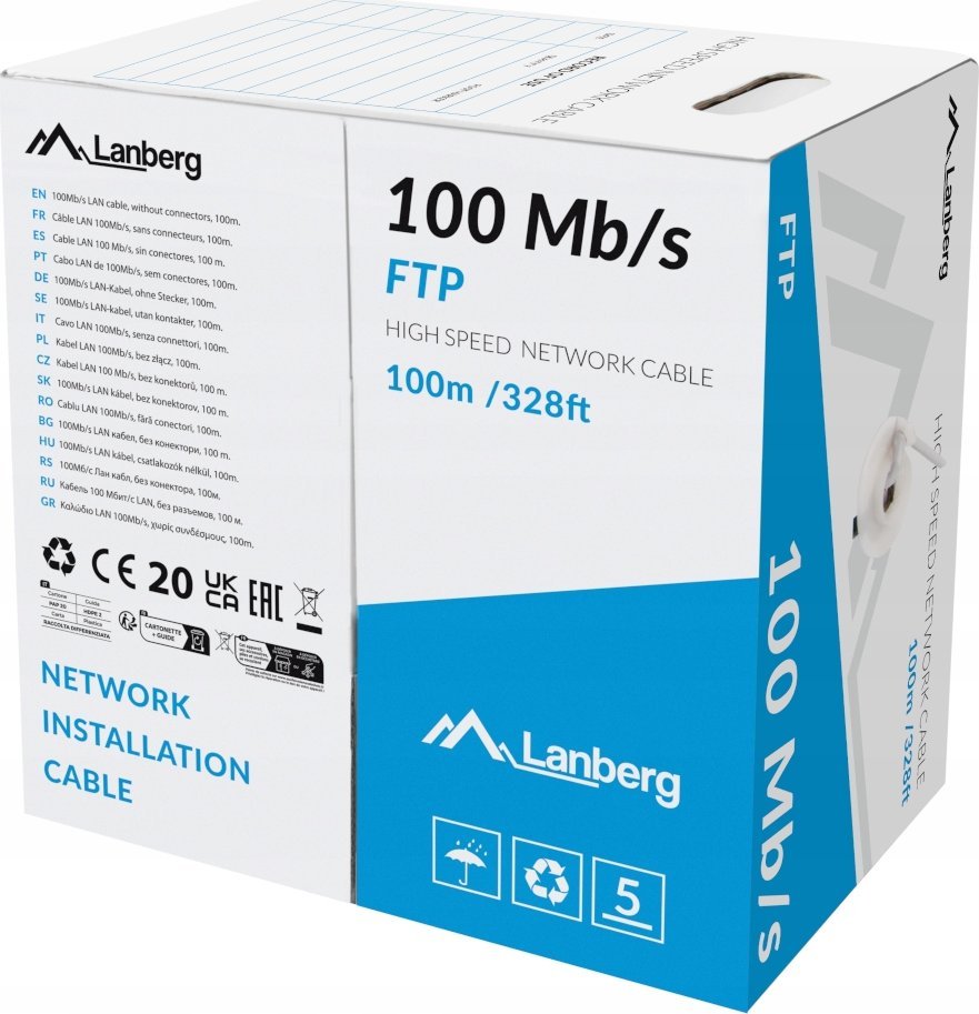 Lanberg  LAN FTP 100MB/S 100M DRUT