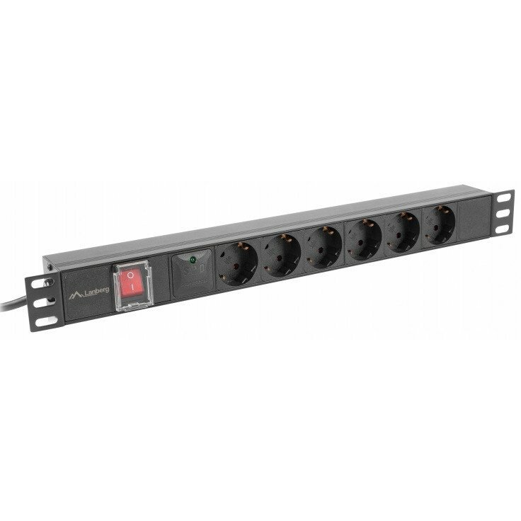 Lanberg LISTWA ZASILAJĄCA RACK PDU 19"