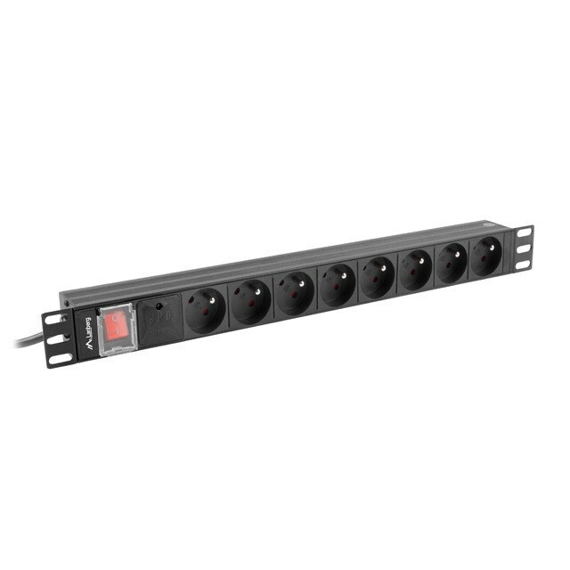 Lanberg Power strip PDU rack 19