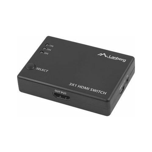 Lanberg SWITCH VIDEO 3X HDMI +