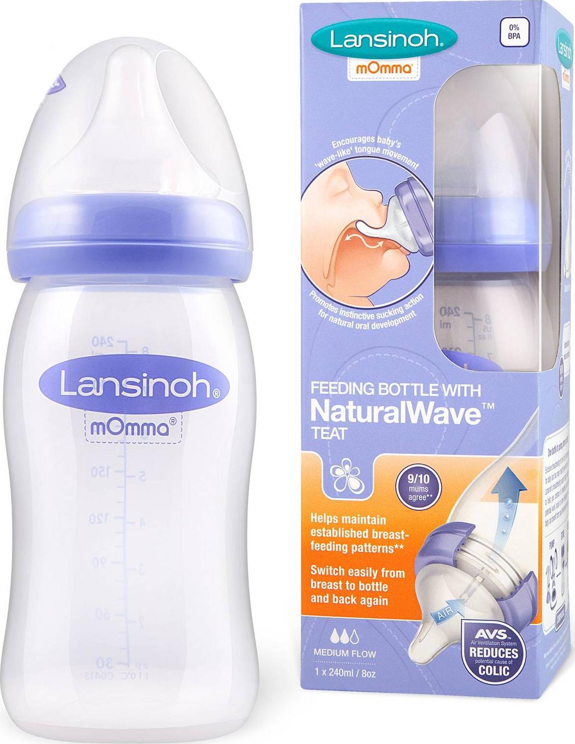 Lansinoh 75840 BUTELKA 240ML + SM