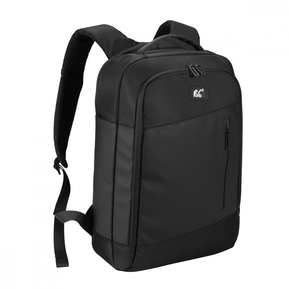 Maclean Laptop Backpack, black waterproof RS204
