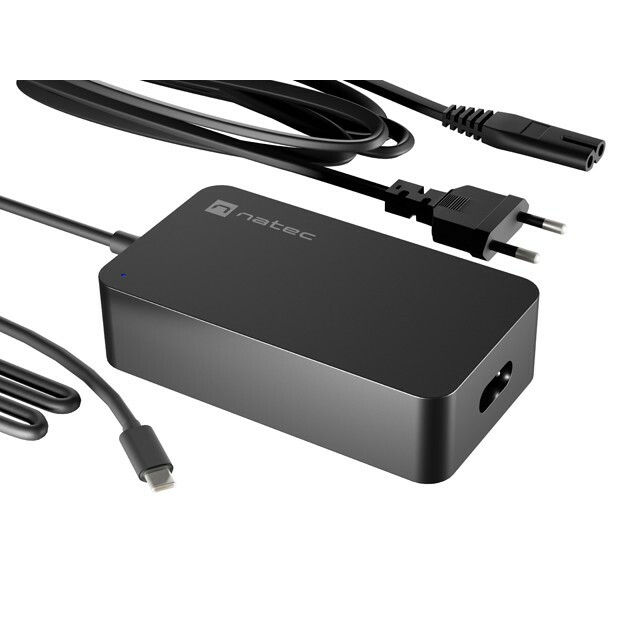 NATEC  CHARGER POWER SUPPLY GRAYLING USB-C