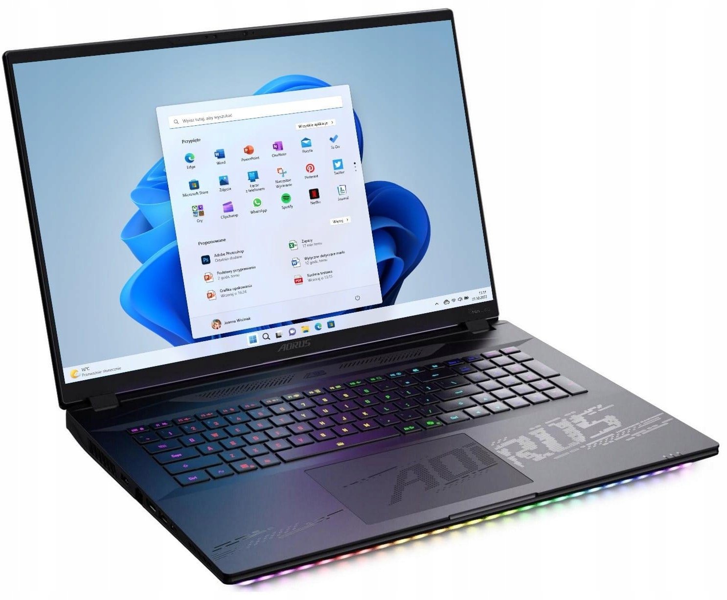 Laptop Gigabyte AORUS MASTER 18 2025