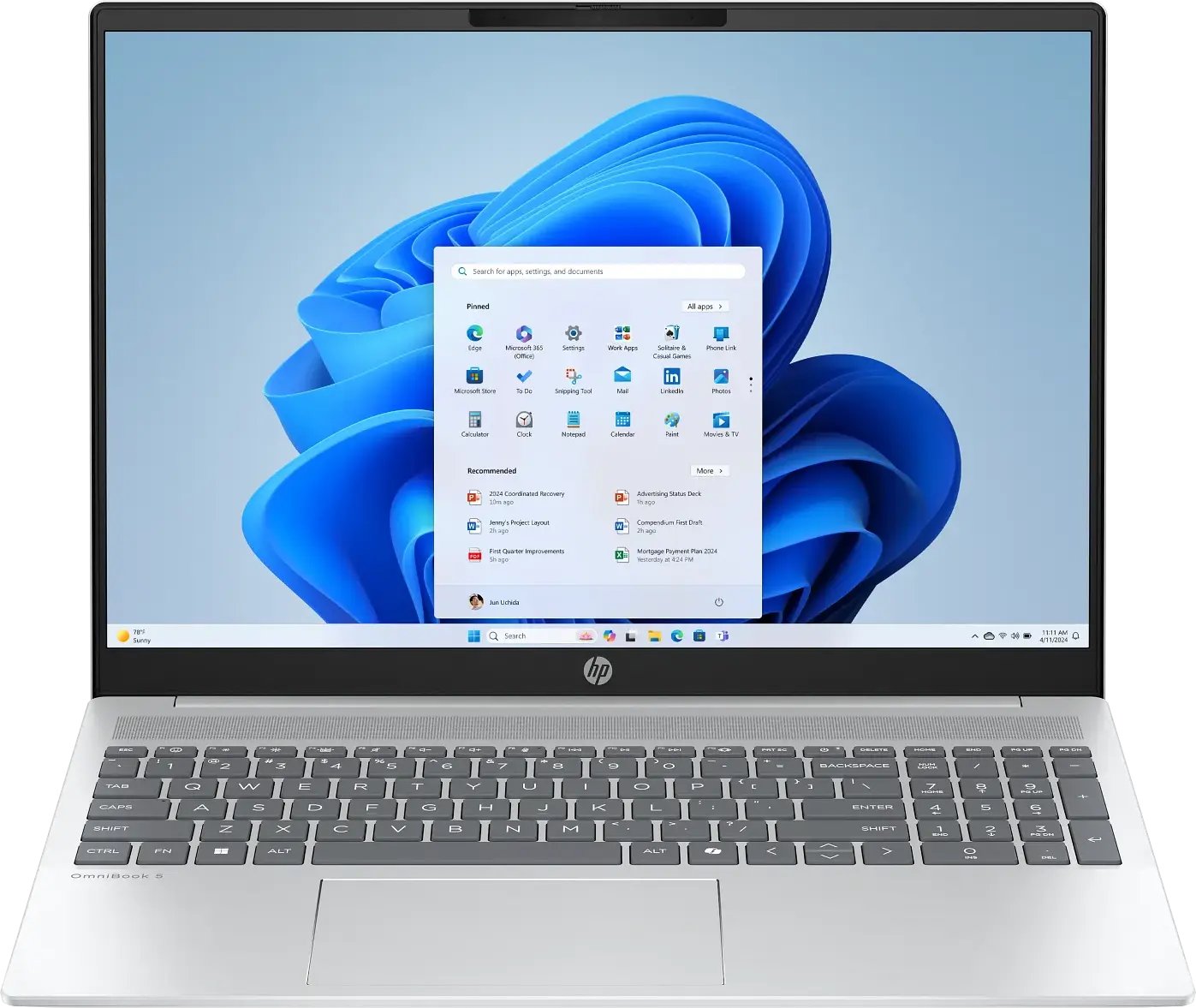 Laptop HP OmniBook 5 AI 16-af1216nw