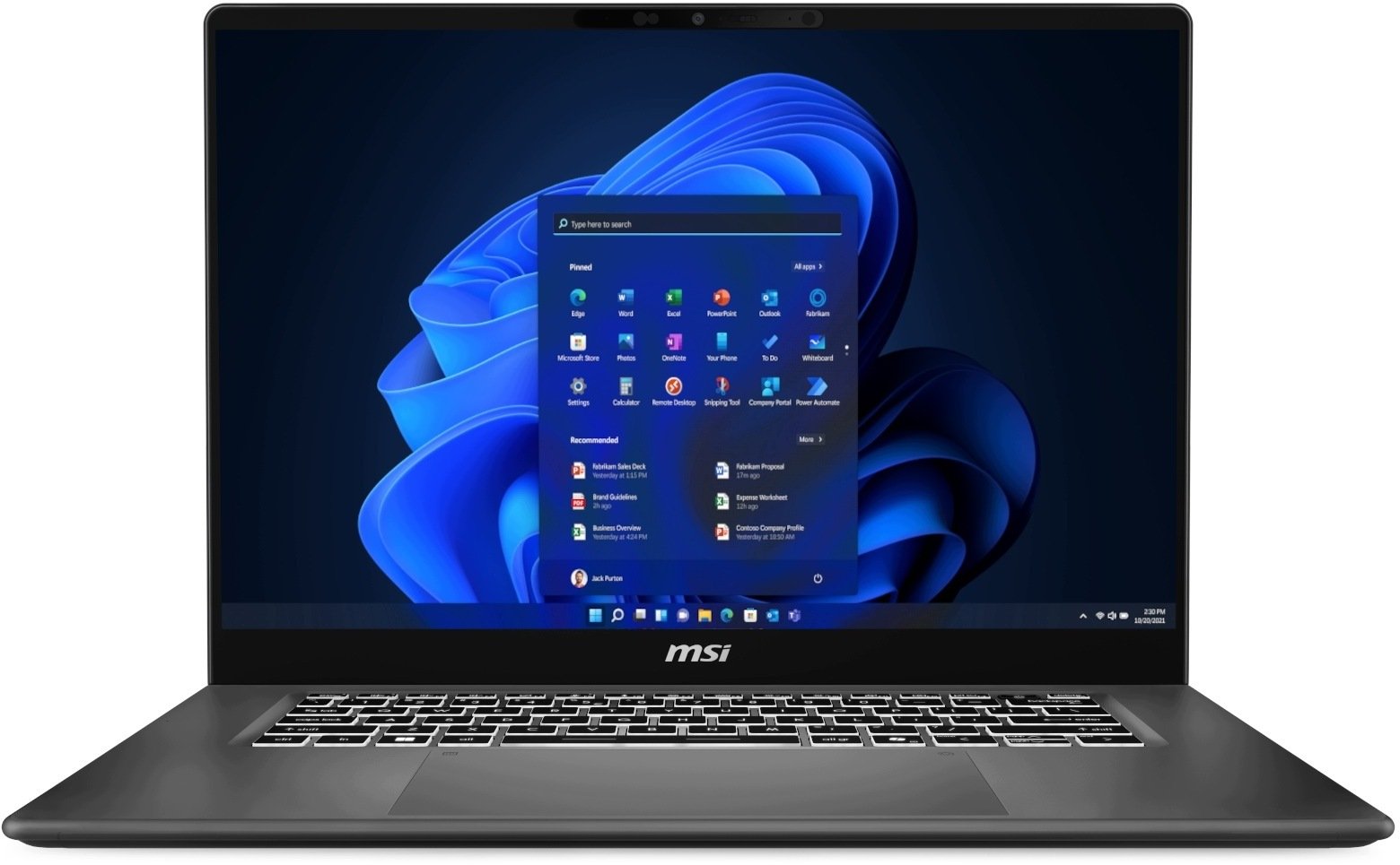 Laptop MSI Prestige 16 AI+ C3MG-248PL