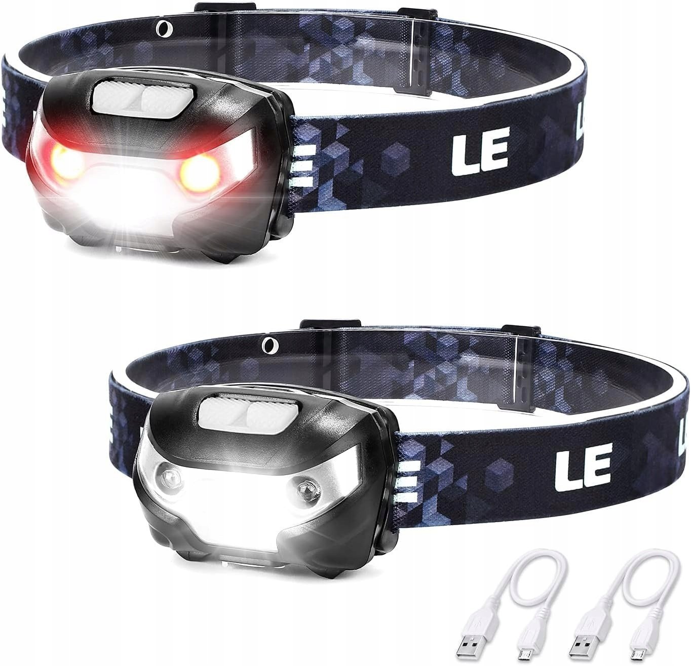 Alogy Lepro Head Torch (2 Pack)