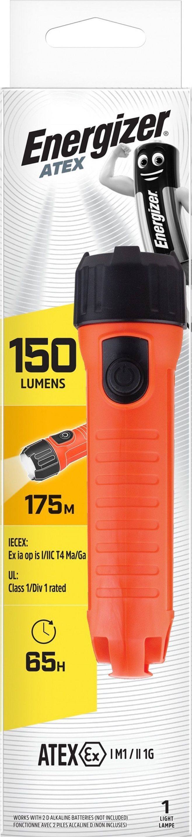 Energizer  Energizer ATEX 2D 150 lumenów