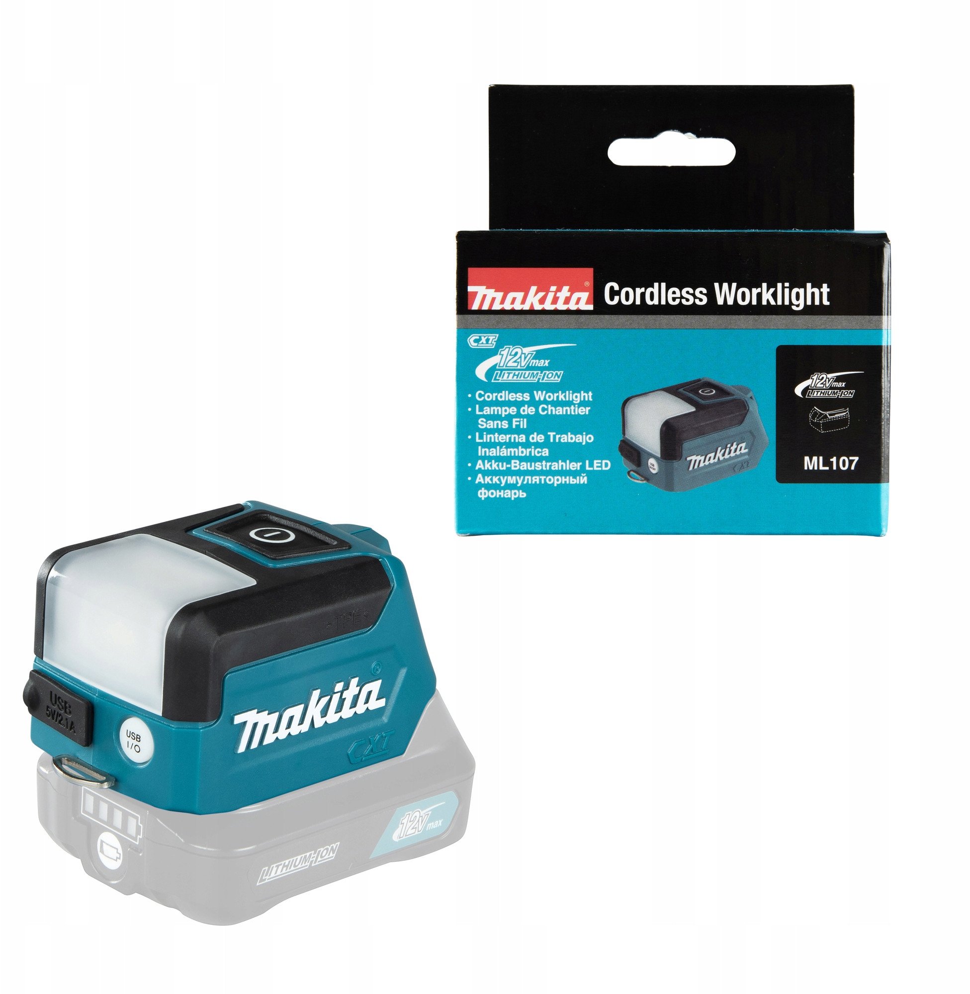 Makita MAKITA 12V ML107 175lx/200lm |