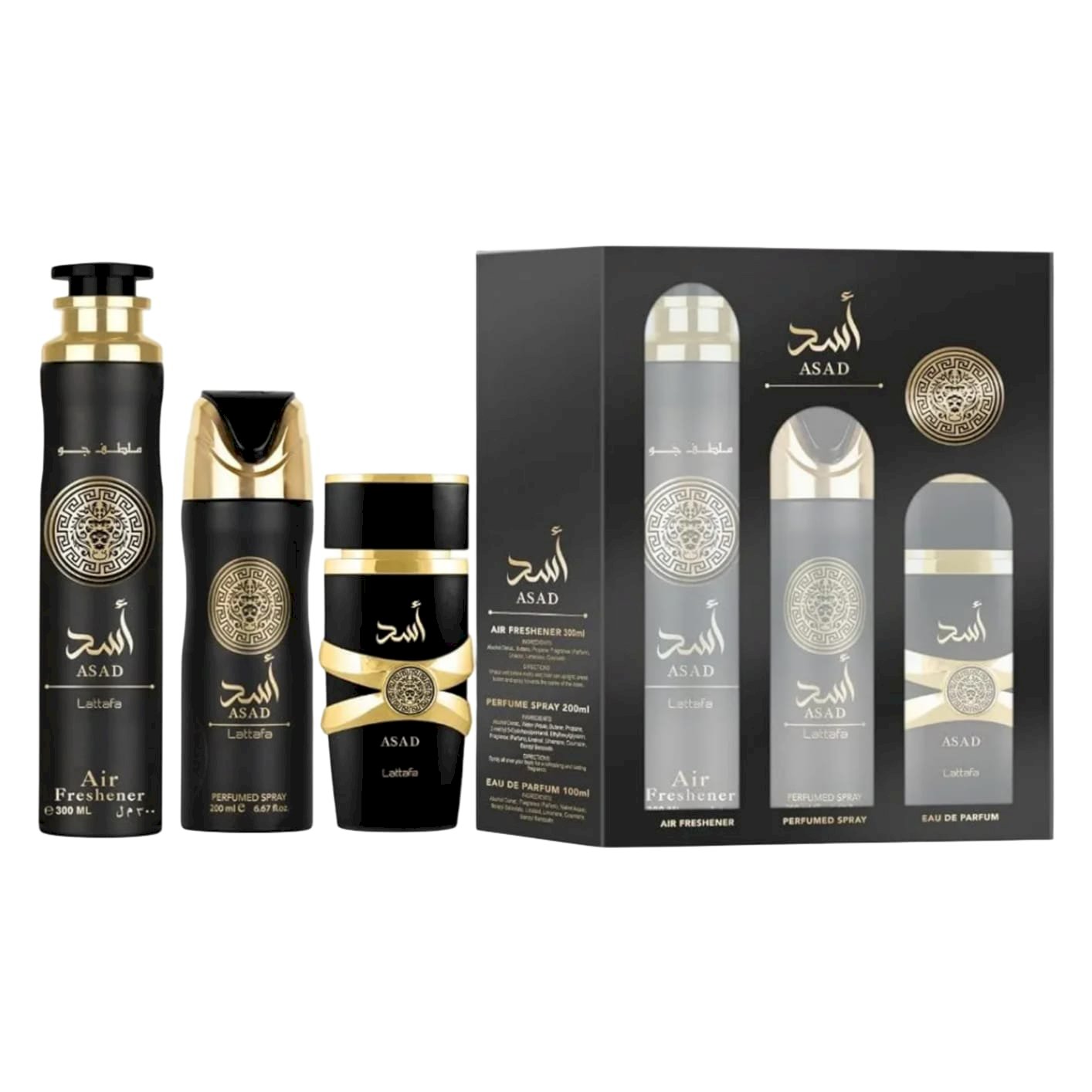 Lattafa SET LATTAFA Asad EDP spray