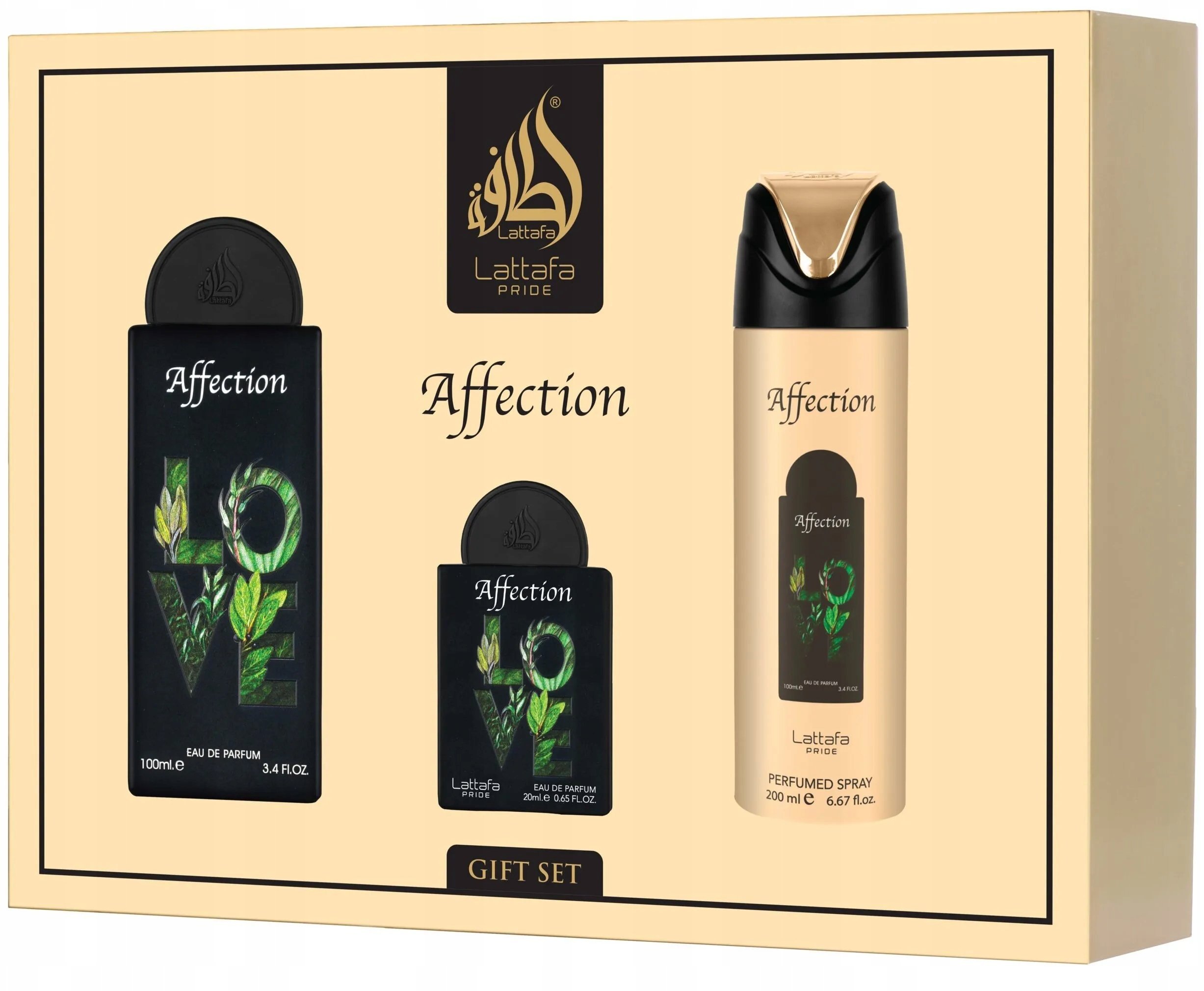 Lattafa SET LATTAFA Affection EDP spray