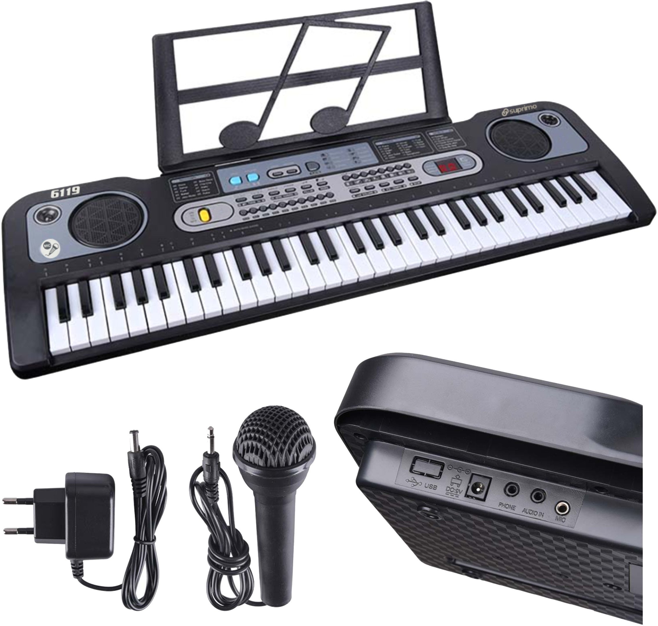 Lean Sport SUPRIMO 6119 KEYBOARD klawisze