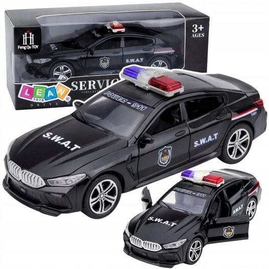 LeanToys Auto Jednostki Specjalnej SWAT |