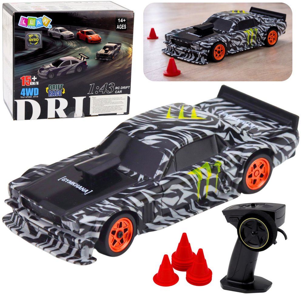 LeanToys Auto  Do Driftu   RC  Pachołki