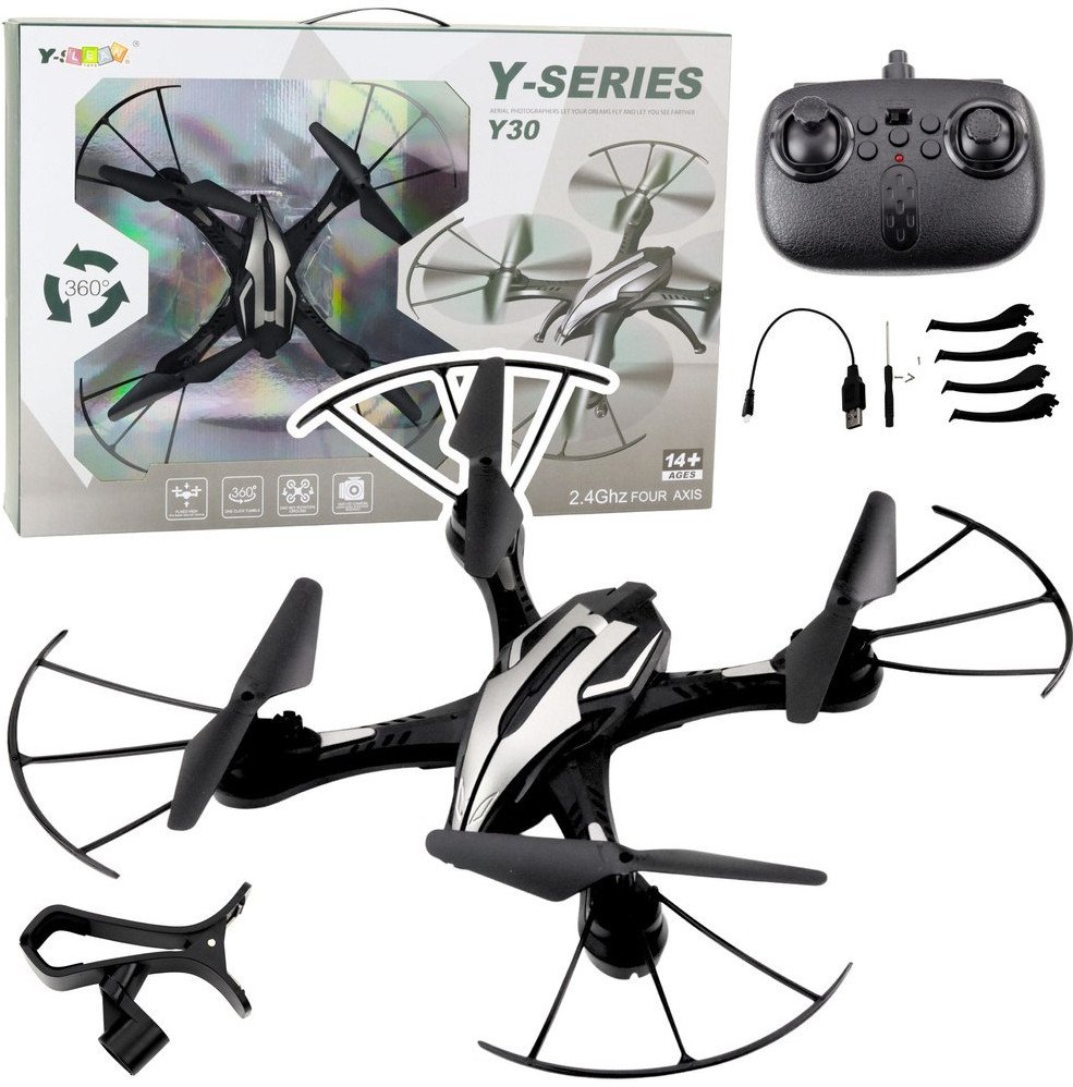 LeanToys Dron Y30 LED Żyroskop 360
