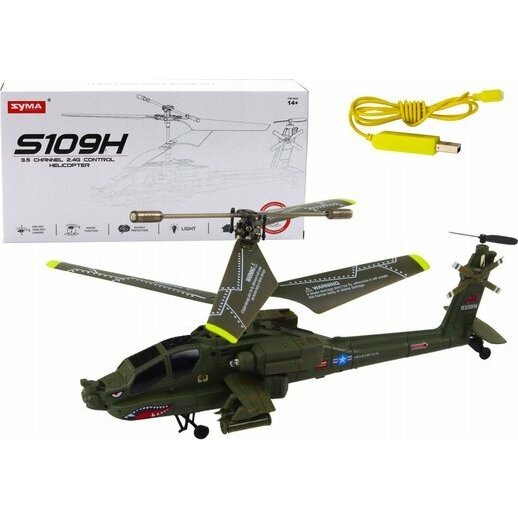 LeanToys   Apache   RC Syma S109H Khaki