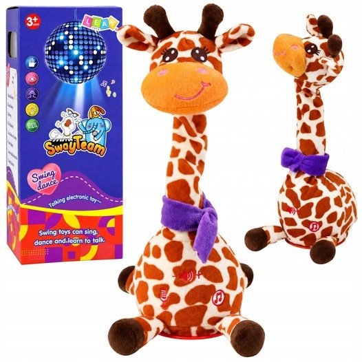 LeanToys    Tańczy Śpiewa Powtarza  30 cm