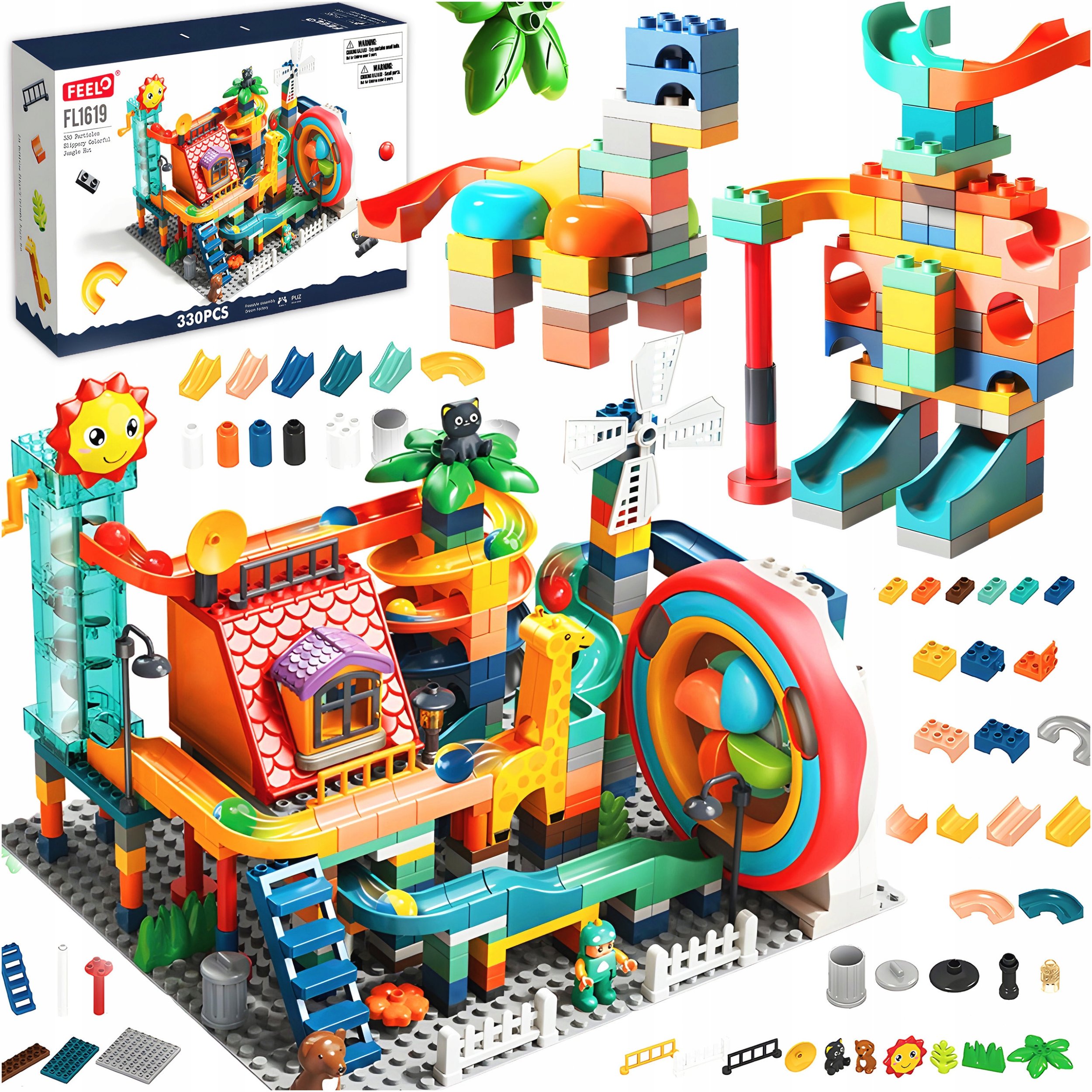 LeanToys    dÅ¼ungla  330 elementÃ³w | FL1619