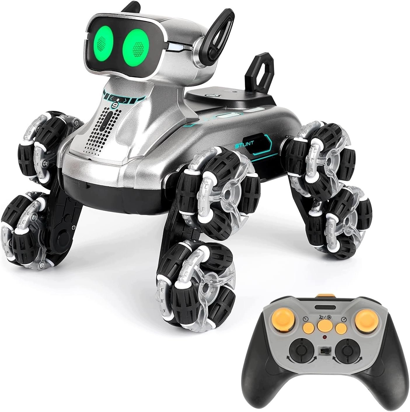 LeanToys Robot   RC 8 Kół Tryb